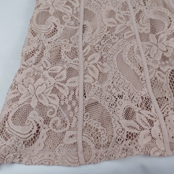 Candalite Women's Sleeveless Lace Maxi Dress. - Picture 13 of 15